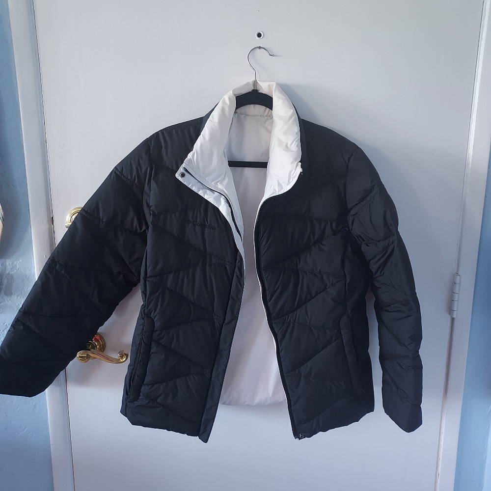 Quilted ski jacket/parka